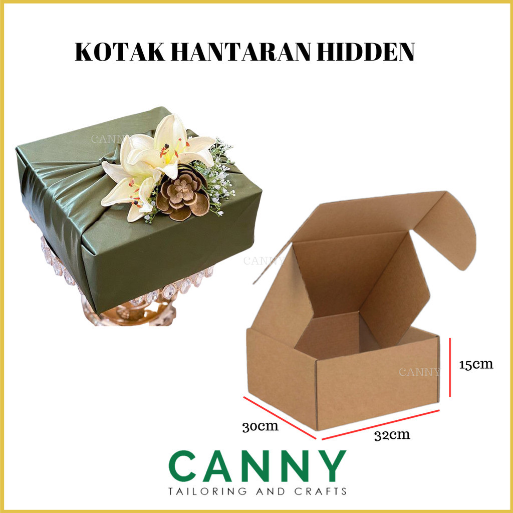 1 PCS KOTAK HANTARAN HIDDEN BOX FOR HANTARAN / HIDDEN BOX / BOX ...