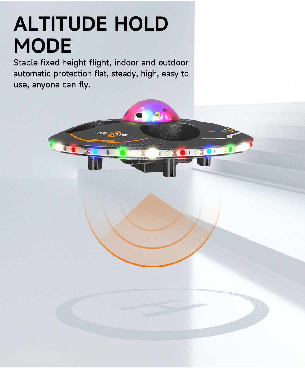 Rc Plane Foam UFO Induction Remote Control Aircraft Intelligent Four ...