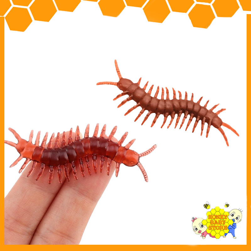 Rubber Fake Centipede Toy Simulation Centipede Funny April Fool ...