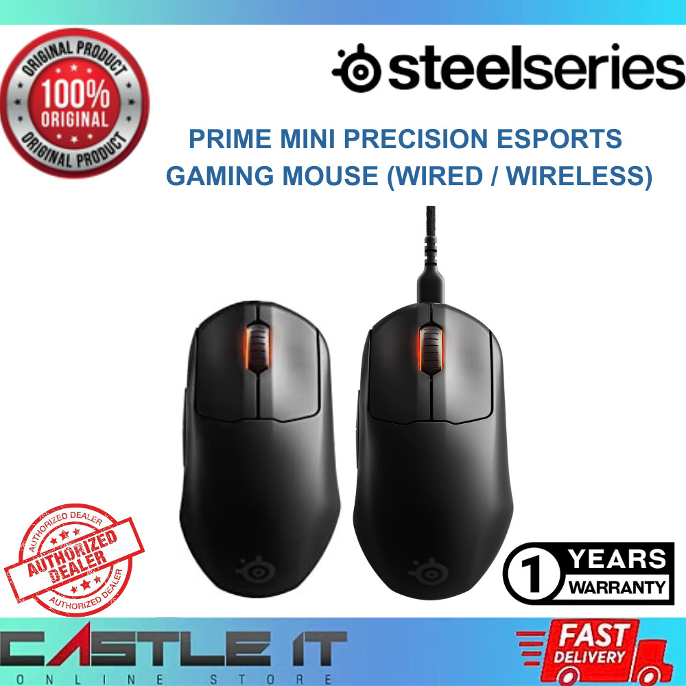 SteelSeries PRIME MINI Precision Esports Mouse Small Light Form Gaming ...