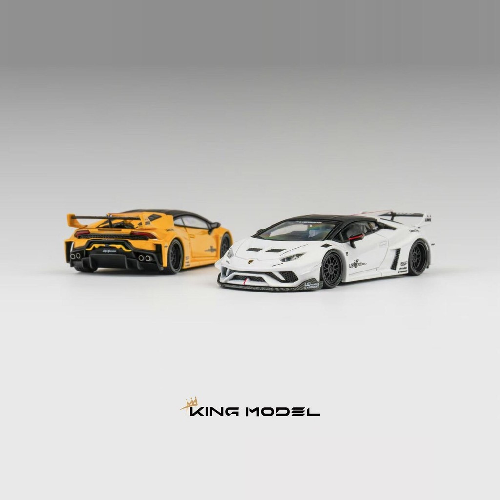 Modellino King Model 1:64 Lamborghini LP610 LB Liberty Walk - Hatsune