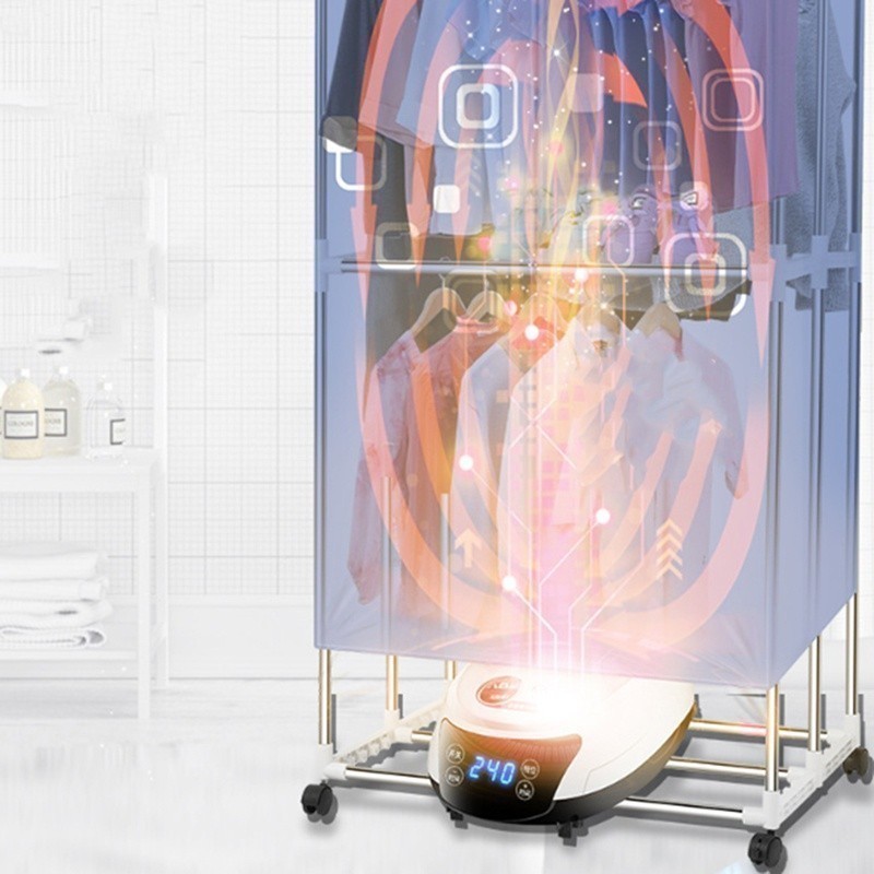 Electric Clothes Dryer Intelligent Timed Portable Household Clothing ...