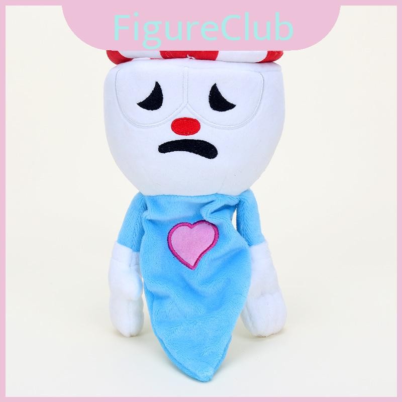 28cm Premium Quality Chalice Cuphead Plush Toy Mecup And Brocup Dolls ...