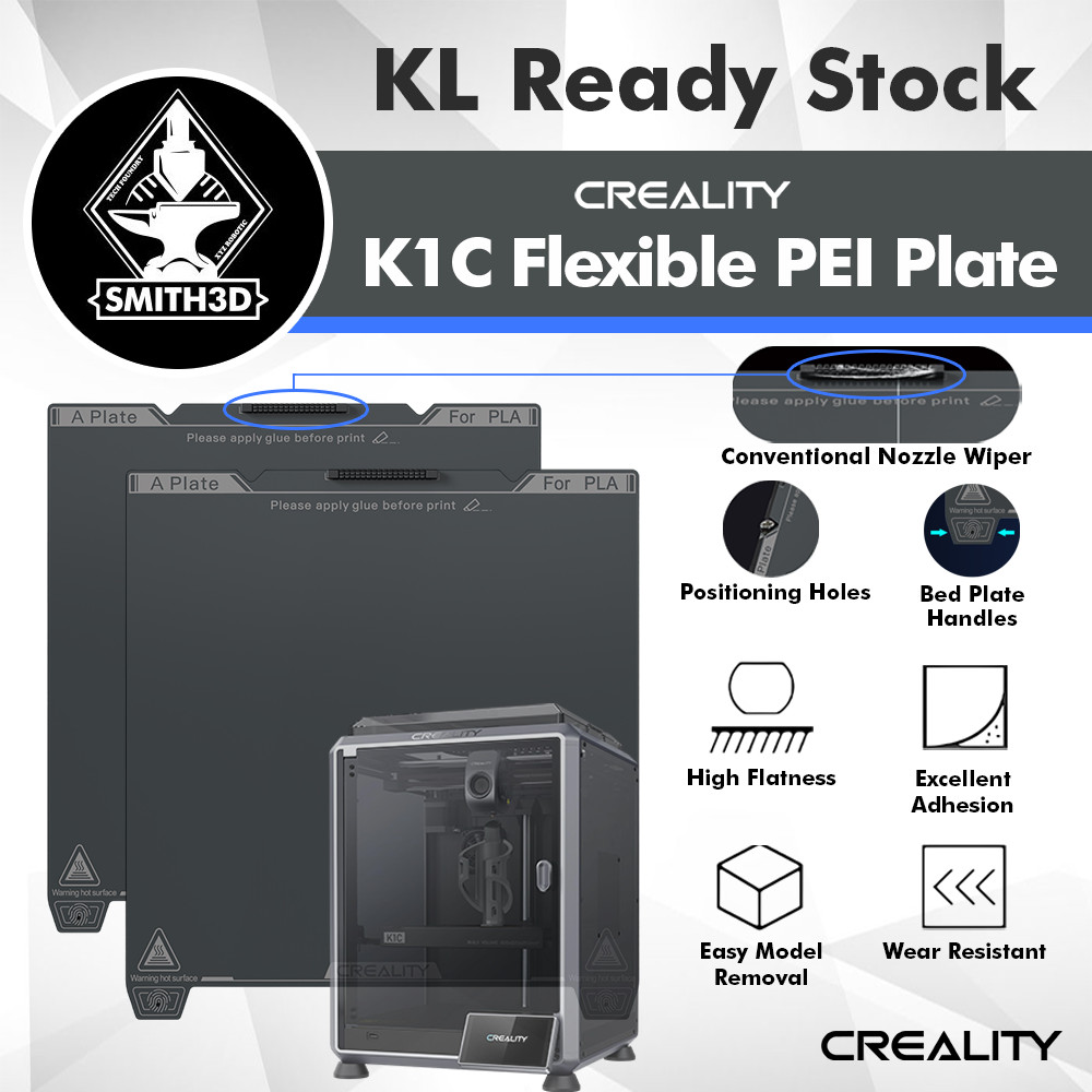 Creality K1c Bed Plate Replacement Smooth Textured Pei Plate For K1c Original Creality Bed