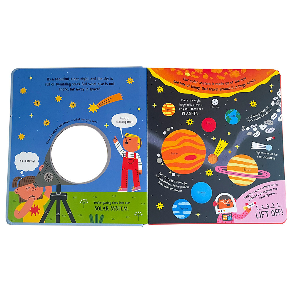 Usborne Step Inside Science Solar System 3D Flap Picture Book Popular ...