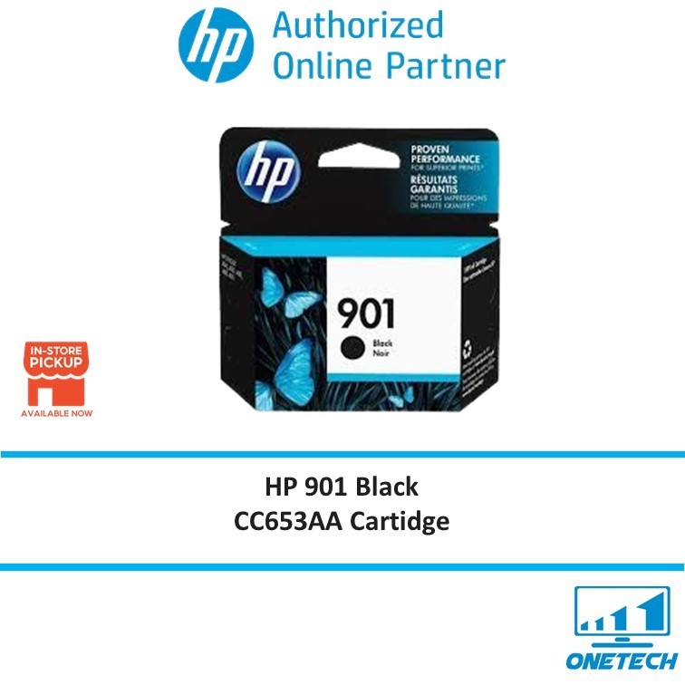 HP 901 Black CC653AA Cartridge / HP 901 Colour CC656AA Cartridge ...