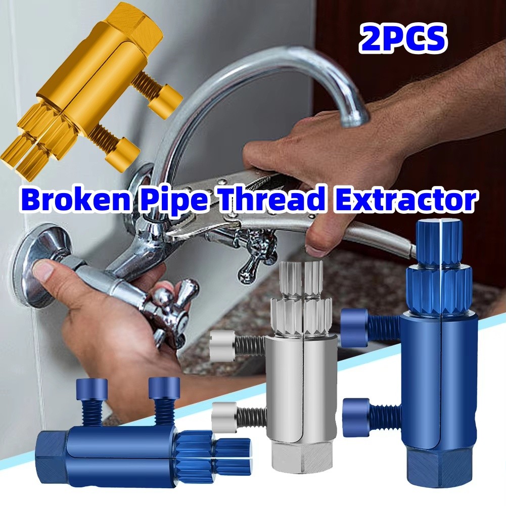Extracteur De Filetage De Tuyau Cassé - Outil Multifonction 4/6 Taps - Neuf