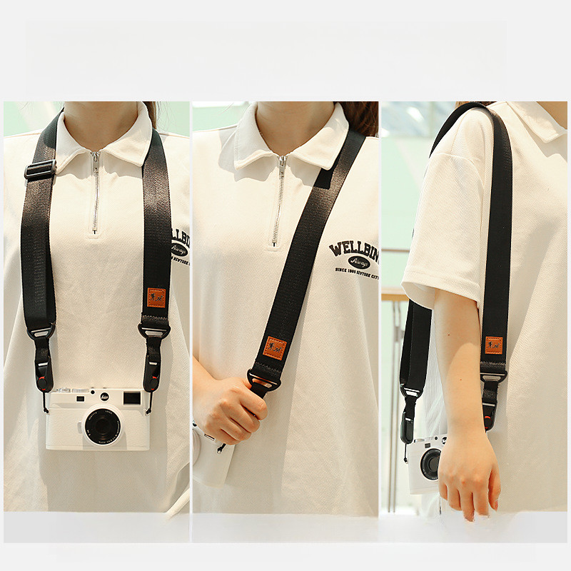 Camera Strap Canvas Neck Shoulder Strap with Quick Release Buckles for ...