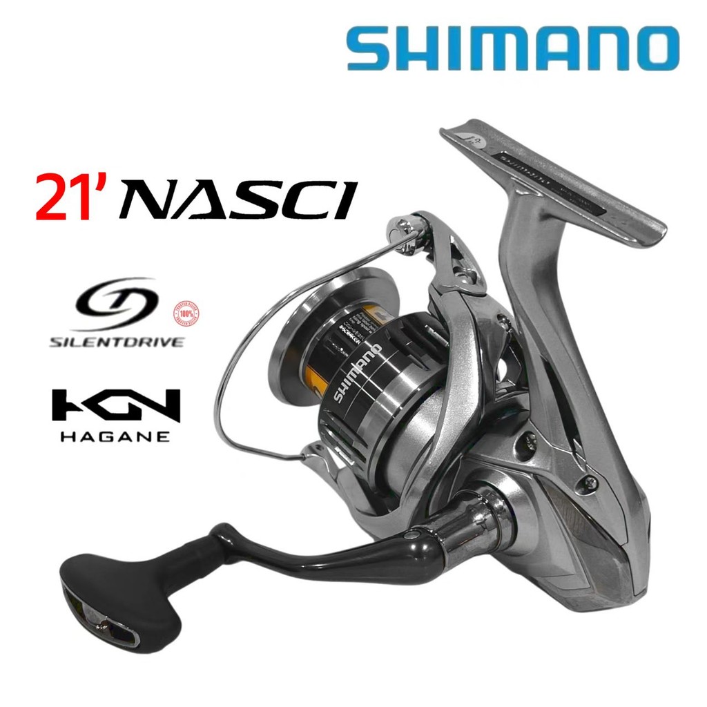 Shimano Nasci FC - Spinnrolle C3000 - 240g - 0,25mm/210m