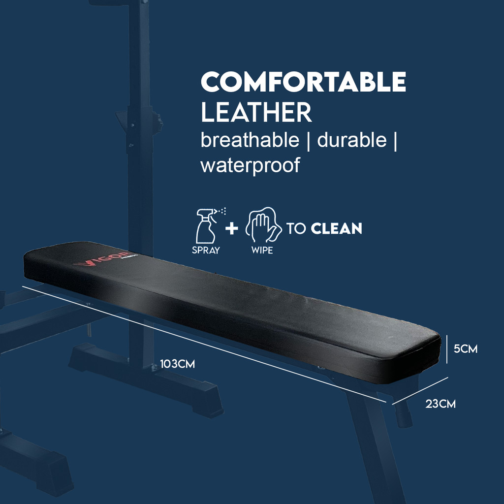 Vigor Fitness Foldable Barbell Press Weightlifting Bench With dip BP4 ...