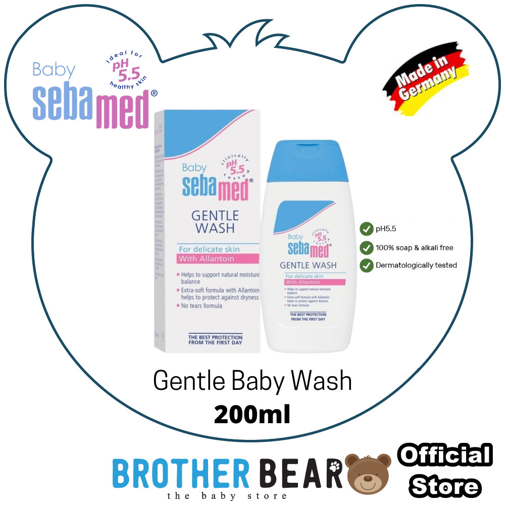 Sebamed Baby Wash Extra Soft 200ml/400ml (pH Head to Toe Wash