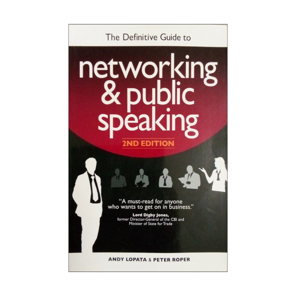 The Definitive Guide To Networking & Public Speaking Self Help Book ...