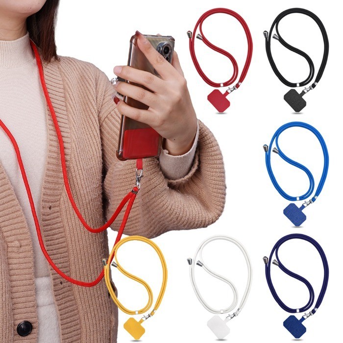 Adjustable Colorful Nylon Phone Strap Universal Smartphone Woven Safety ...