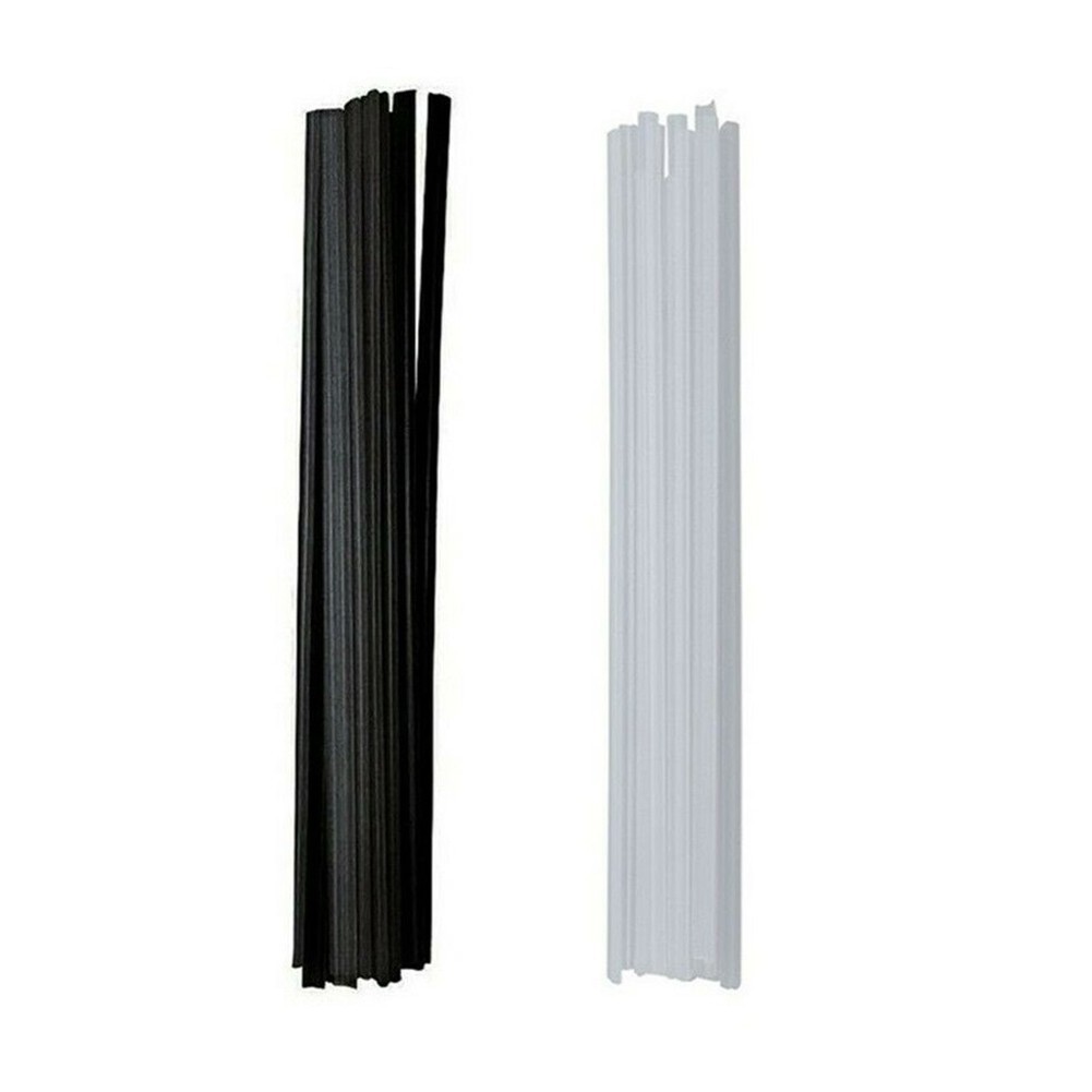 KMU 10PCS Black/White 25cm ABS Plastic Welding Rods For Car Bumper