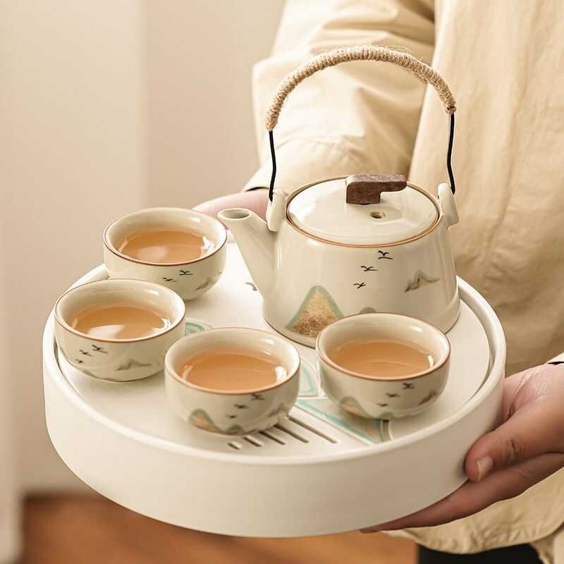 Nhu Dieu 2024 New kung fu kit given as a gift Father's Day Tea pot ...