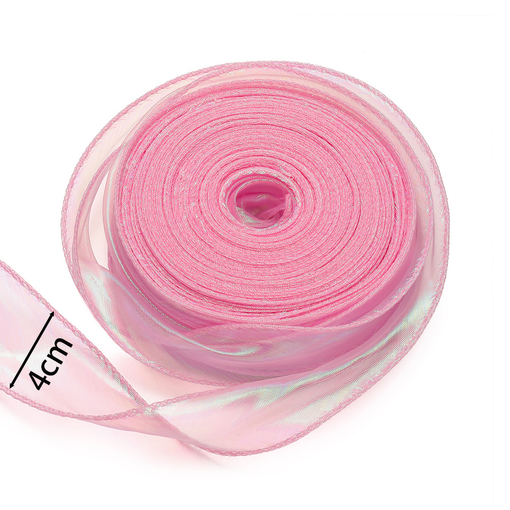St.kunkka 40mm Fishtail Yarn Transparent Ribbon Colorful Chiffon Ribbon ...