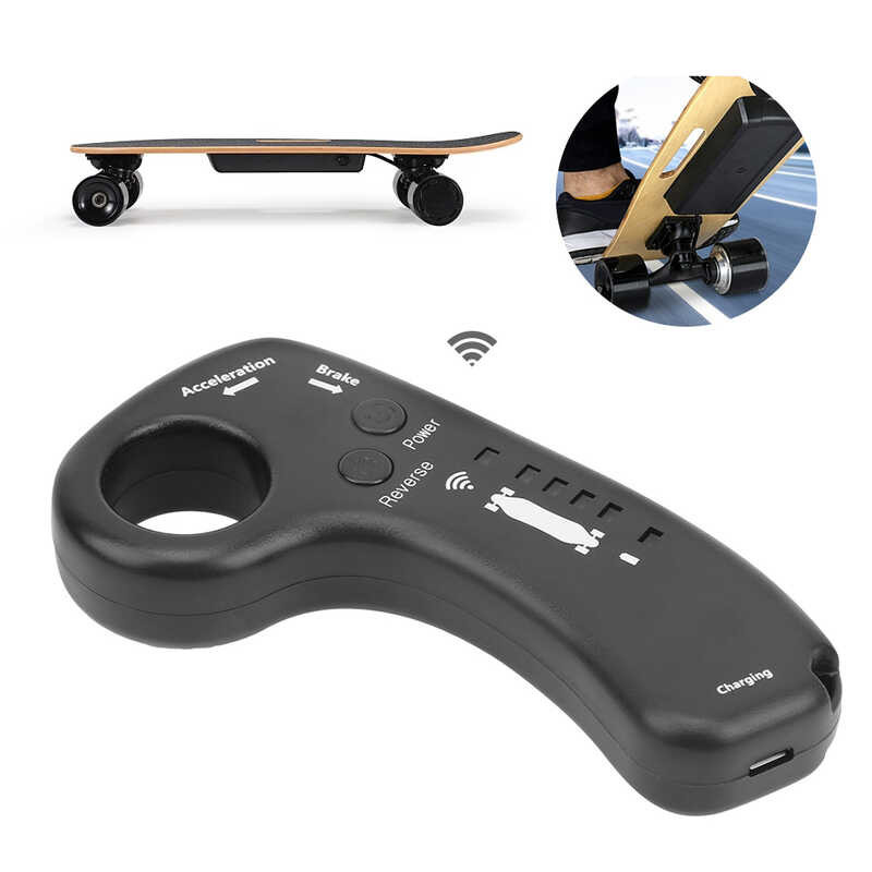 Smart Wireless Remote Control 4 Wheels Electric Scooter Driving K ...