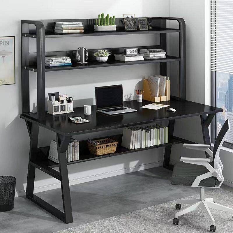 Study Table Computer Office Table Study With Bookshelf Combined 80/100 ...
