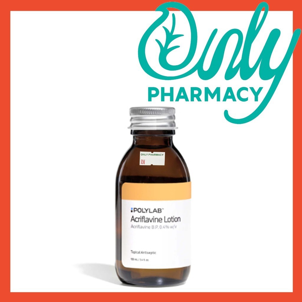 Polylab Acriflavine Lotion 100ml | Shopee Malaysia
