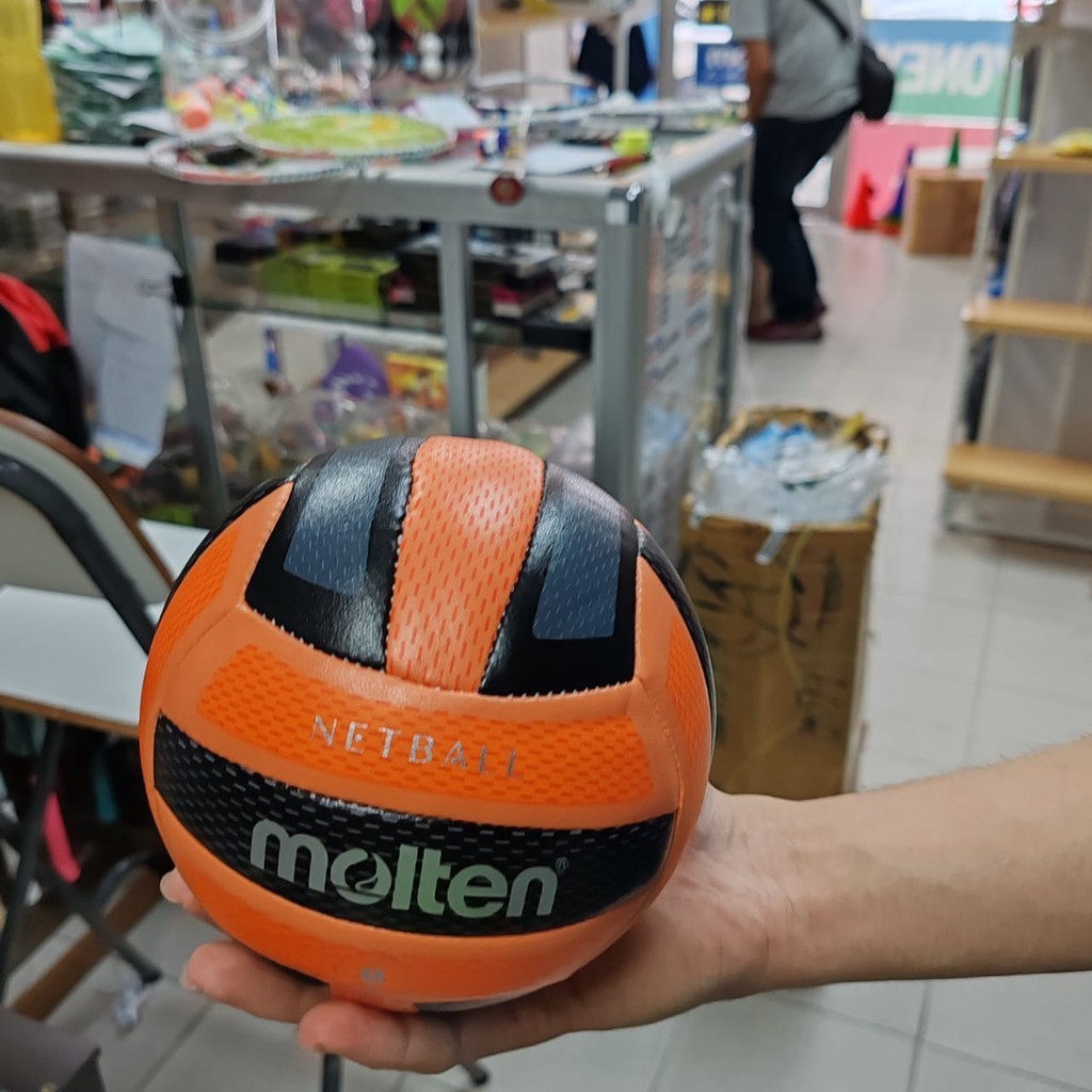 Mini Ballon De Volley Molten – Bleu Marine/Orange, 14,9 Cm – Idéal Cadeau, Souvenir Ou Entraînement Technique