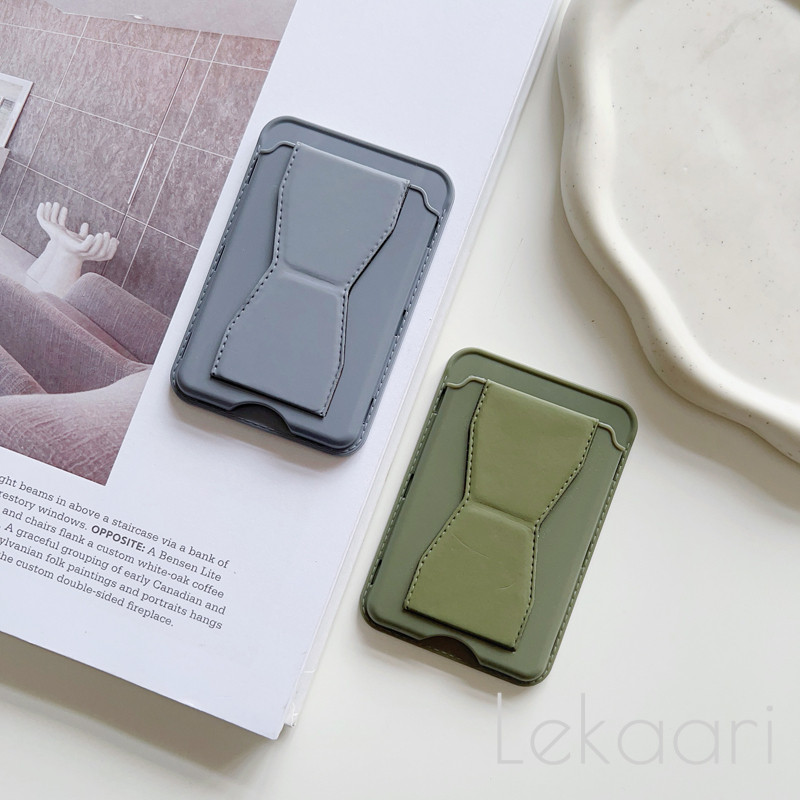 Foldable Card Holder Universal Mobile Phone Stand Self-adhesive Cards ...