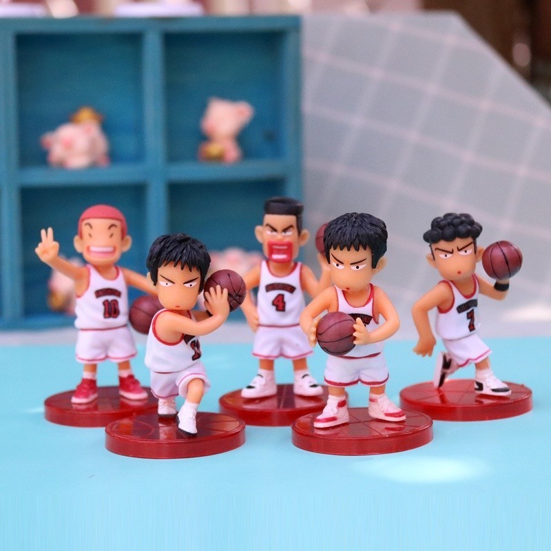 Plastic Character Model Grand Slam Dunk Anime Statue 7cm Suitable for ...