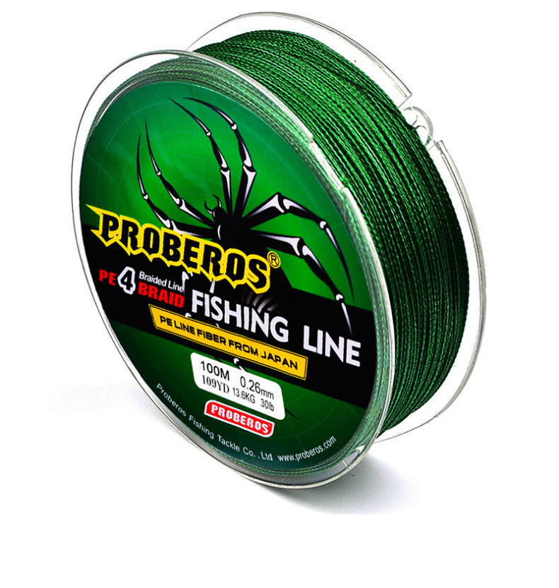 100M 0 1mm 0 6mm Braided Fishing Line 6LB 100LB Japan PE Weave 