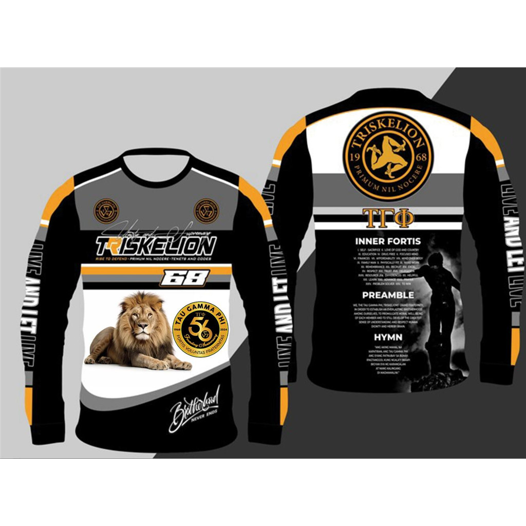 Triskelion Fratshirt Shirt 1968 TRISKELION/TAU LONG SLEEVE Full ...