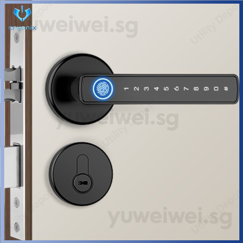 Door Lock Household Lock Split Type Smart Door Lock ...