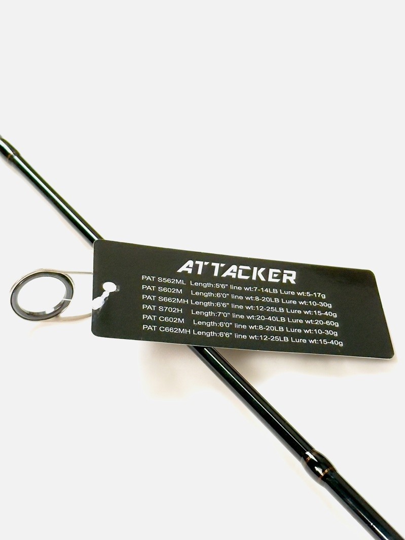 PRO Z ATTACKER FISHING ROD (ROD PATIN DAN CASTING) | Shopee Malaysia