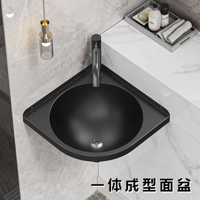 304 stainless steel column washbasin integrated floor standing ...