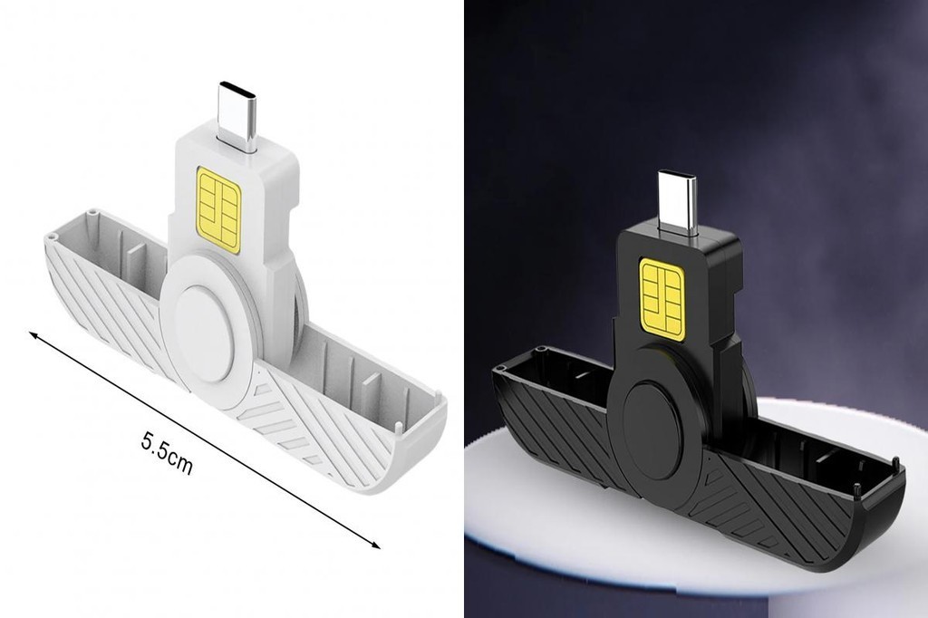 Id Card Reader Card Reader for Digital Authentication Portable Card ...