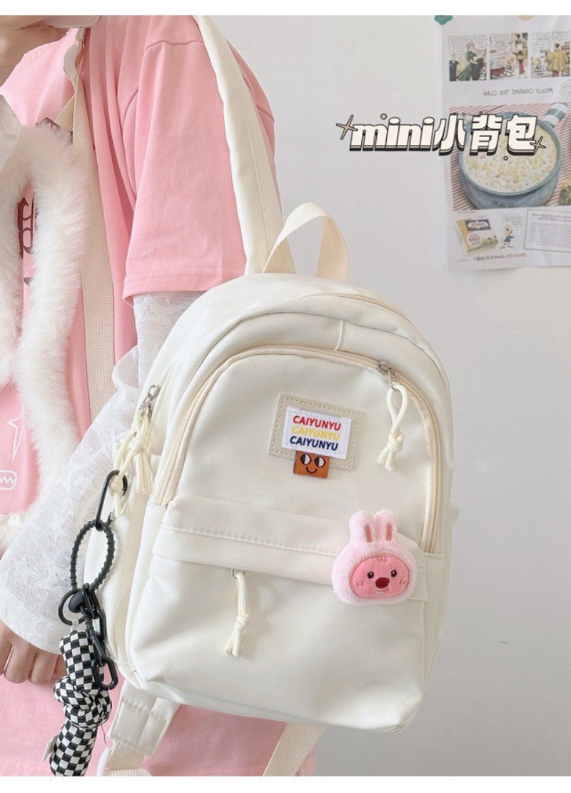 New Instagram Style Soft Girl Cute Girl Backpack Small Size College ...