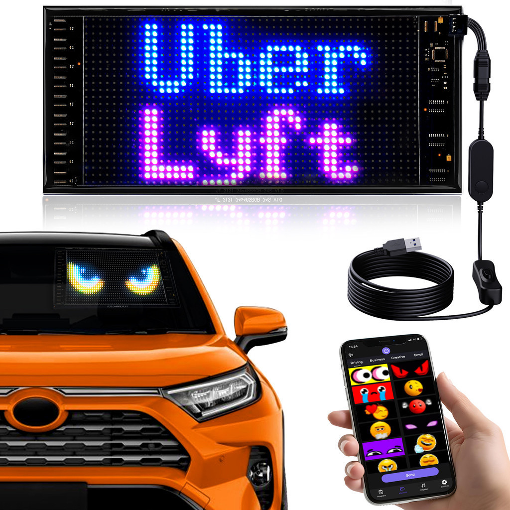Waterproof LED Matrix Pixel Panel 5VUSB Flexible Addressable DIY ...