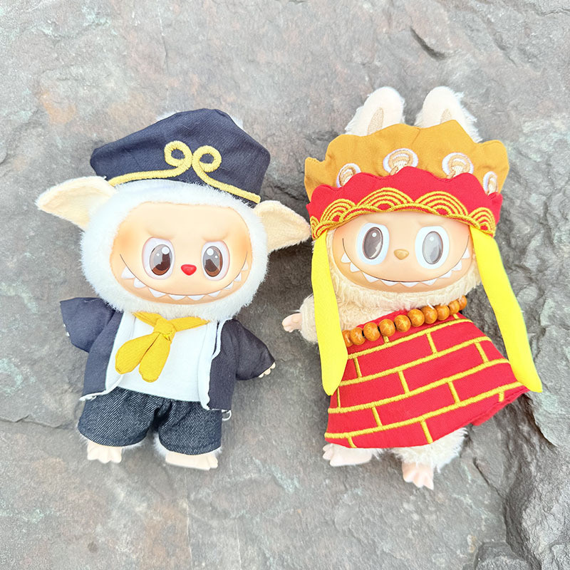 Labubu Clothes Pendant Labubu Sitting Party Baby Clothes Tang Monk ...
