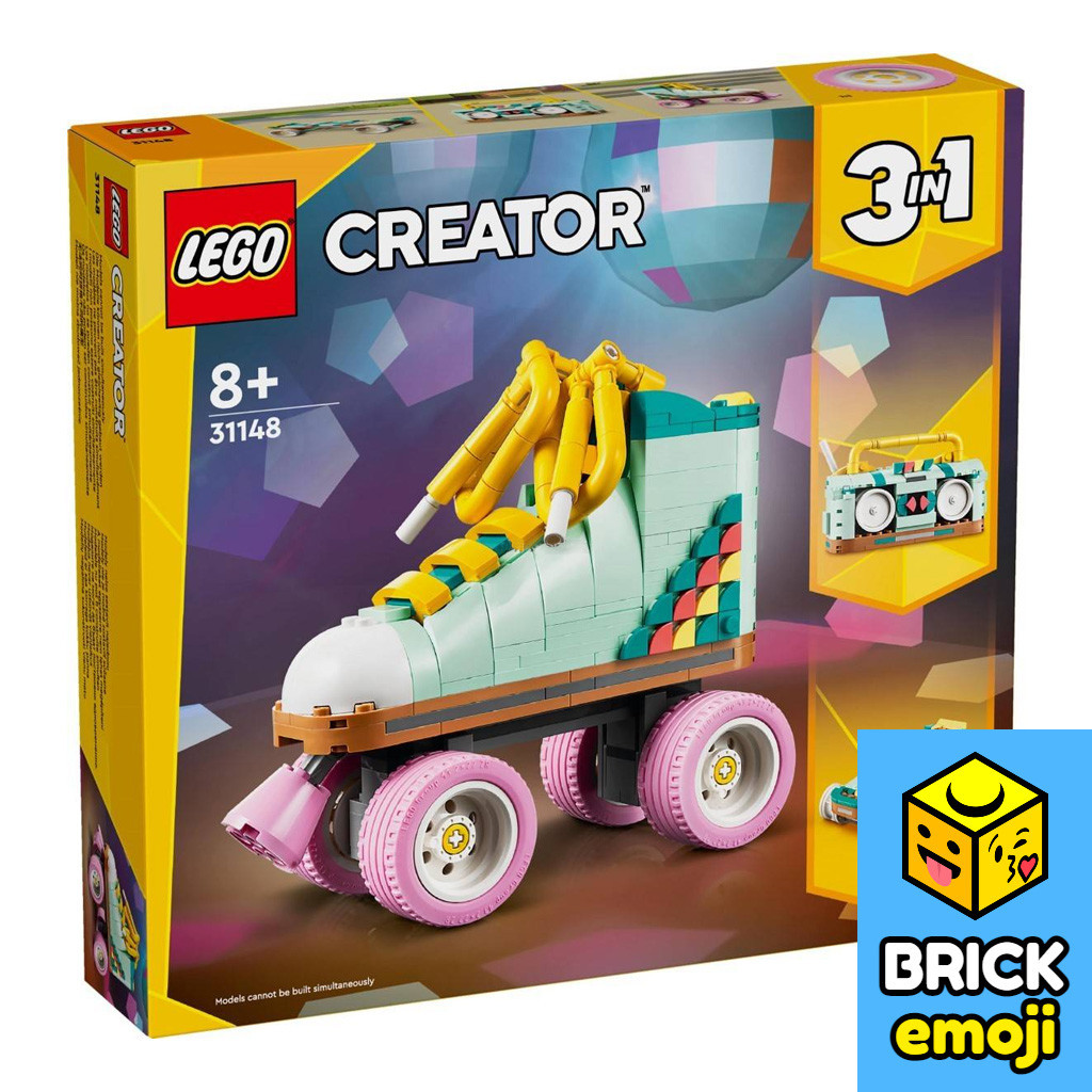 LEGO 31148 Creator 3in1 Retro Roller Skate | Shopee Malaysia