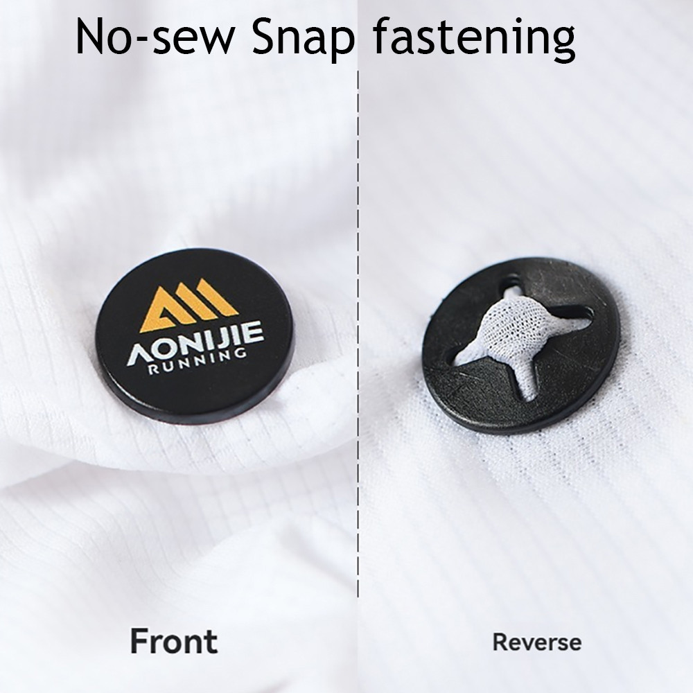AONIJIE Button Fixing System Lightweight ZP Running Bib | Shopee Malaysia