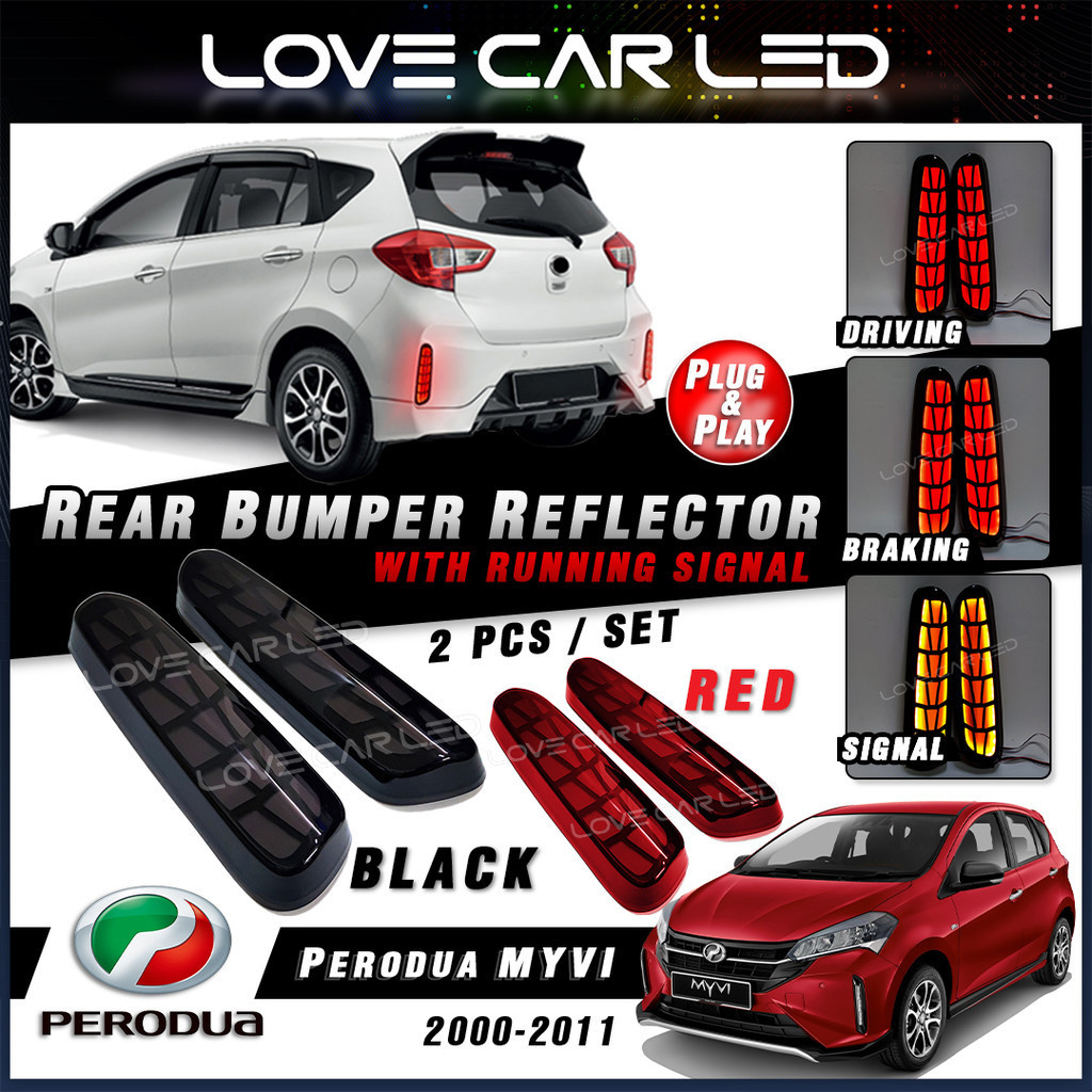 New Perodua Myvi GEN3 G3 2022-2023 Facelift LED Dragon Scale Rear ...