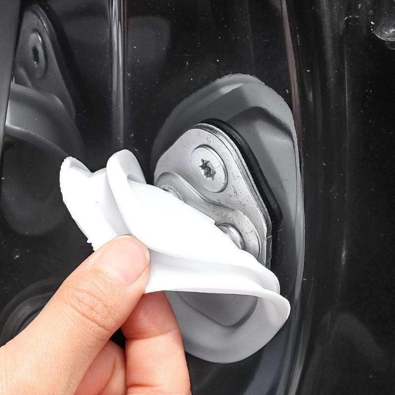 1/2/4PCS Anti-collision Soundproof Quiet Buffer - Universal Car Lock ...