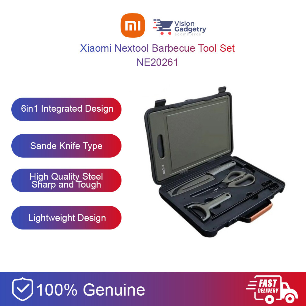 Nextool Barbecue Tool Set Camping Outdoor NE20261 | Shopee Malaysia