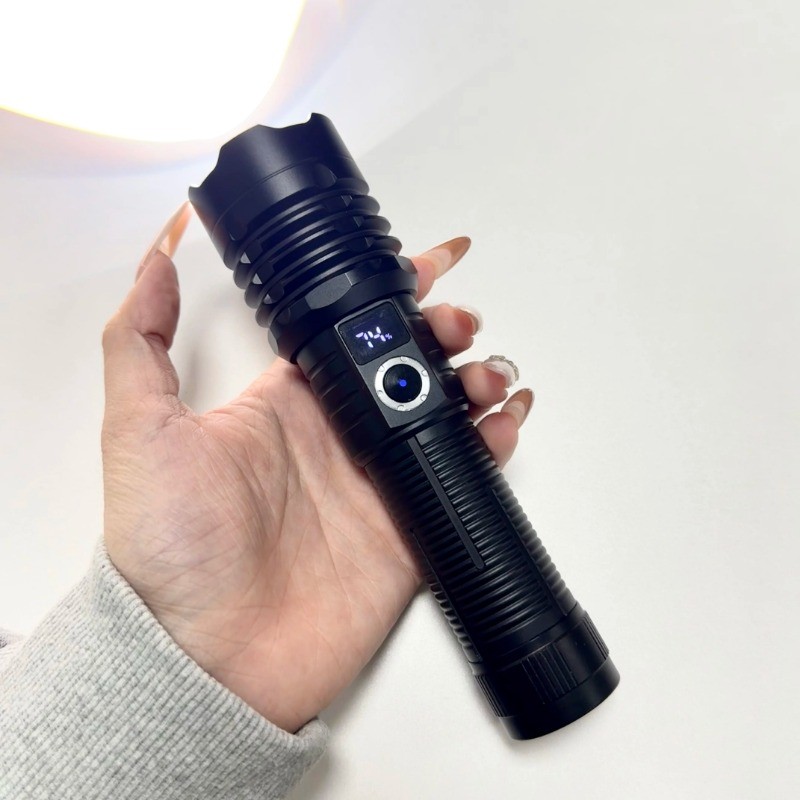 Lampe Torche LED Rechargeable Haute Puissance - 4-6 LEDs, étanche IPX4, Magnétique - Pour Camping