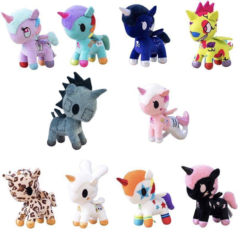 Tokidoki Adorable Cartoon Unicorn Mermaid Stuffed Doll Rabbit | Shopee ...