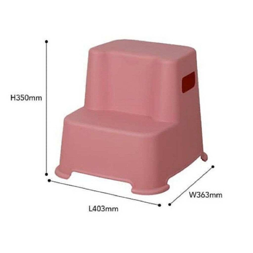 Felton 2 Step Chair Plastic Step Chair Heavy Duty Ladder Chair FPS 2930 ...