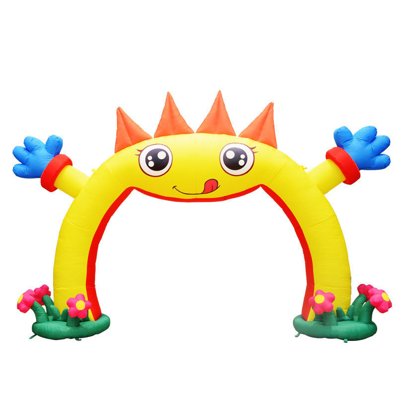 Special Offer ※ New Cartoon Arch Inflatable Model Event Burger Shop ...