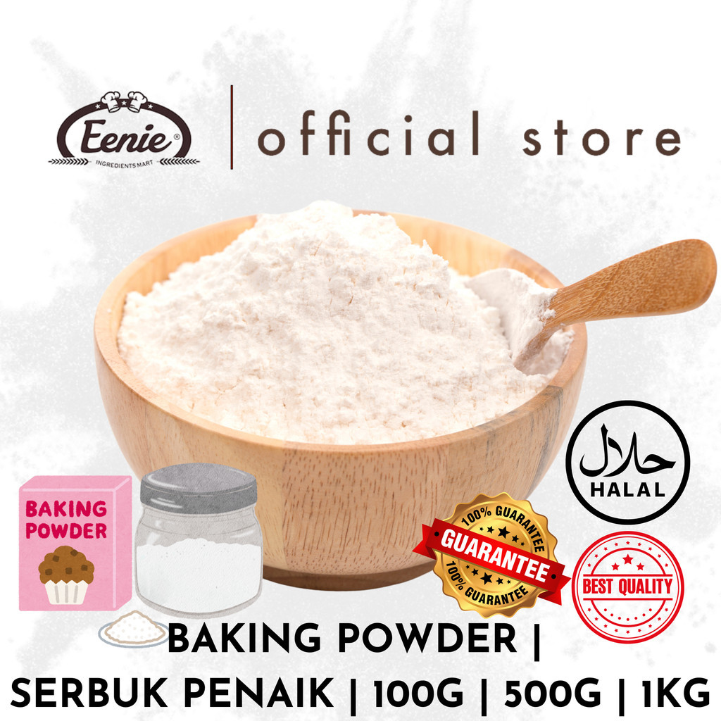 BAKING POWDER | SERBUK PENAIK | 100G | 500G | 1KG HALAL | Shopee Malaysia