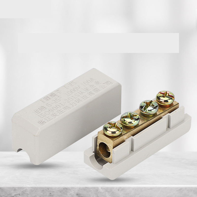 Type I connector Terminal block Conductor butt joint Electrical ...