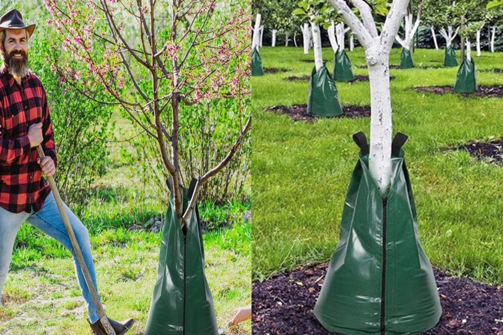 PANDU Pvc Tree Watering Bag 20 Gallons Tree Watering Bag Pe Material 20 ...