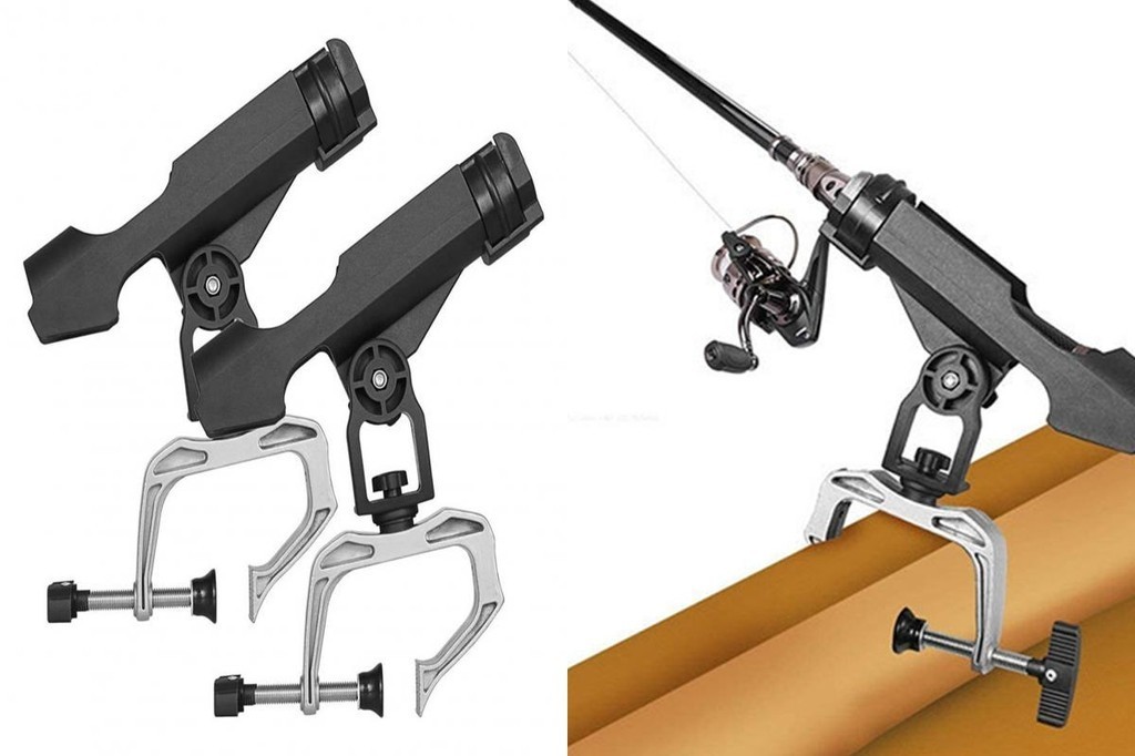 turbobo 360 Degree Adjustable Fishing Rod Rack Fishing Rod Holder for ...