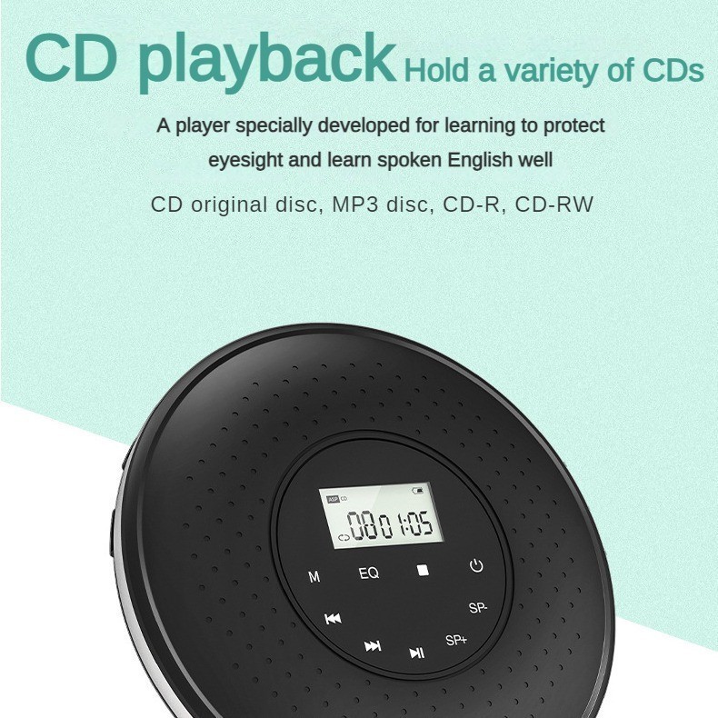Portable CD Player Intelligent Bluetooth Walkman Touch Screen Ultra ...