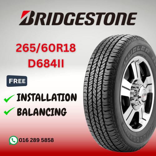 2656018 265 60 18 265/60/18 265-60-18 265/60R18 BRIDGESTONE 684II HT H ...